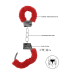 Наручники - Ouch! Beginner's Handcuffs Furry Red Наручники - Ouch! Beginner's Handcuffs Furry Red