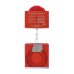 Наручники - Ouch! Beginner's Handcuffs Furry Red Наручники - Ouch! Beginner's Handcuffs Furry Red