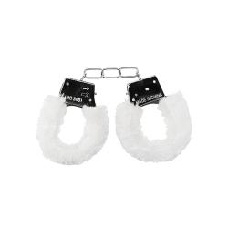 Наручники - Ouch! Beginner's Handcuffs Furry White Наручники - Ouch! Beginner's Handcuffs Furry White