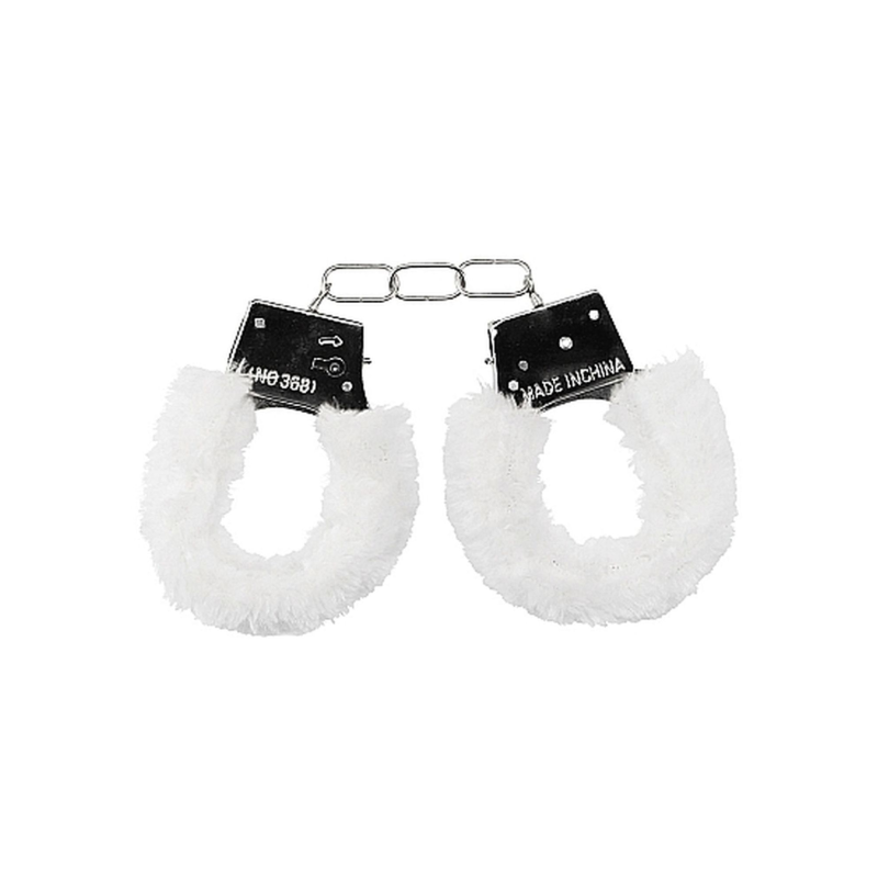 Наручники - Ouch! Beginner's Handcuffs Furry White Наручники - Ouch! Beginner's Handcuffs Furry White