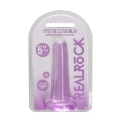 Фалоімітатор Realrock Dildo фіолетовий 13,5 см