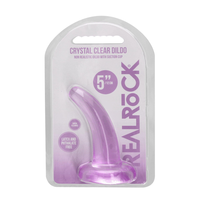 Фалоімітатор - Realrock Dildo 4,5" Purple