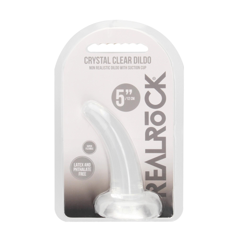 Фалоімітатор - Realrock Dildo 4,5" Transparent