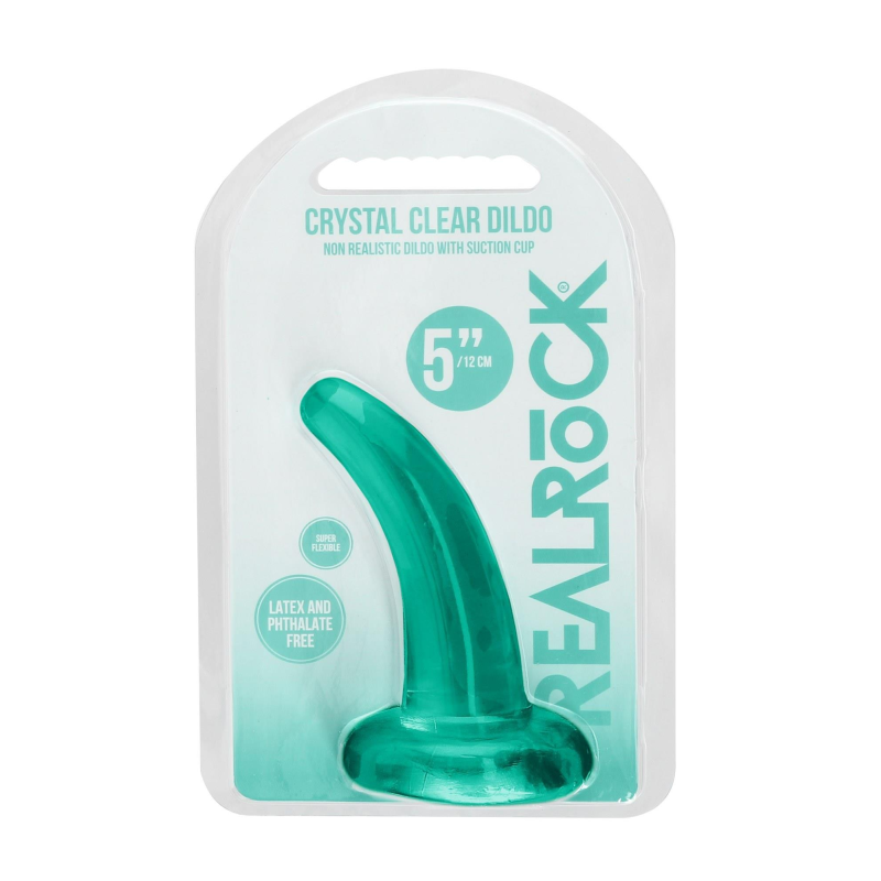Фалоімітатор - Realrock Dildo 4,5" Turquoise
