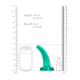 Фалоімітатор - Realrock Dildo 4,5" Turquoise