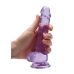 Фалоімітатор Realrock Dildo фіолетовий 19см Фалоімітатор Realrock Dildo фіолетовий 19см