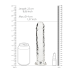 Фалоімітатор - Realrock Dildo 8" Transparent