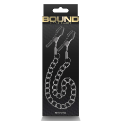 Затискачі для сосків - Bound Nipple Clamps Dc2 Gunmetal
