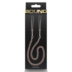 Затискачі для сосків - Bound Nipple Clamps Dc3 Rose Gold