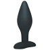 Анальна пробка Black Velvets Large чорна