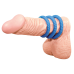 Набір ерекційних кілець Lust 3 Blue Набір ерекційних кілець Lust 3 Blue