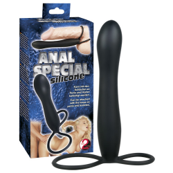 Страпон - Anal Special Silicone Black Страпон - Anal Special Silicone Black
