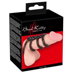 Ерекційні кільця Bad Kitty Cock Ring чорні