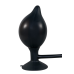 Анальна пробка True Black Silikon Pump Plug