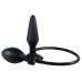 Анальна пробка True Black Silikon Pump Plug