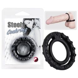 Ерекційне кільце Steely Cockring Black Ерекційне кільце Steely Cockring Black