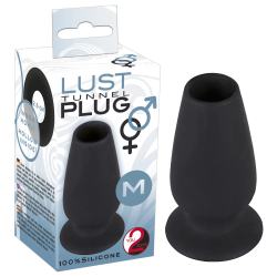 Анальна пробка Lust Tunnel Plug M чорна
