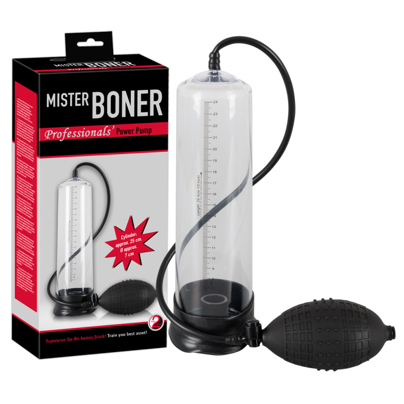 Чоловіча помпа Mister Boner Professionals Power Pump прозора