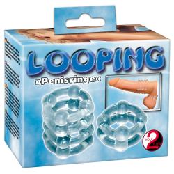 Ерекційні кільця Looping прозорі Orion