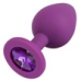 Анальна пробка - Colorful Joy Jewel Purple Plug Medium