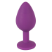 Анальна пробка - Colorful Joy Jewel Purple Plug Medium