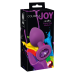 Анальна пробка - Colorful Joy Jewel Purple Plug Medium