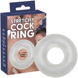Прозоре ерекційне кільце Stretchy Cock Ring Clear від Orion Прозоре ерекційне кільце Stretchy Cock Ring Clear від Orion