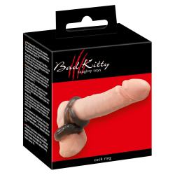 Ерекційне кільце Bad Kitty чорне