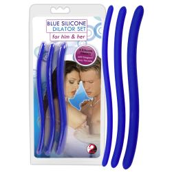 Набір уретральних стимуляторів - Blue Silicone Dilator Set Набір уретральних стимуляторів - Blue Silicone Dilator Set