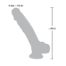 Реалістичний фалоімітатор Medical Silicone Dildo з мошонкою Реалістичний фалоімітатор Medical Silicone Dildo з мошонкою