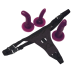 Страпон - Bad Kitty Strap-On purple Set