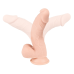 Фалоімітатор з мошонкою Nature Skin Medium Bendable тілесний