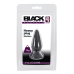 Анальна пробка Black Velvets Heavy Plug Medium чорна Анальна пробка Black Velvets Heavy Plug Medium чорна