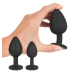 Набір анальних пробок Black Velvets Anal Kit чорний Набір анальних пробок Black Velvets Anal Kit чорний
