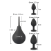 Набір анальних пробок Black Velvets Anal Kit чорний Набір анальних пробок Black Velvets Anal Kit чорний