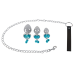Набір анальних пробок і повідець - Butt Plug Set with a Leash