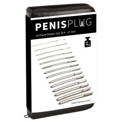 Набір уретральних стимуляторів - PPlug 14-Piece Dilator Set Набір уретральних стимуляторів - PPlug 14-Piece Dilator Set