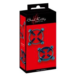 Затискачі для сосків Bad Kitty Nipple Jewellery синій