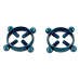 Затискачі для сосків Bad Kitty Nipple Jewellery синій Затискачі для сосків Bad Kitty Nipple Jewellery синій