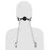 Кляп із затискачами для сосків - FFE Deluxe Ball Gag & Nipple Clamps