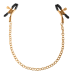 Затискачі для сосків - FFS Gold Chain Nipple Clamps
