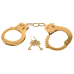 Наручники - Fetish Fantasy Gold Metal Cuffs