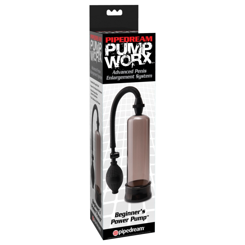 Вакуумна помпа Pipedream Pump Worx Beginners Power Pump чорна Вакуумна помпа Pipedream Pump Worx Beginners Power Pump чорна