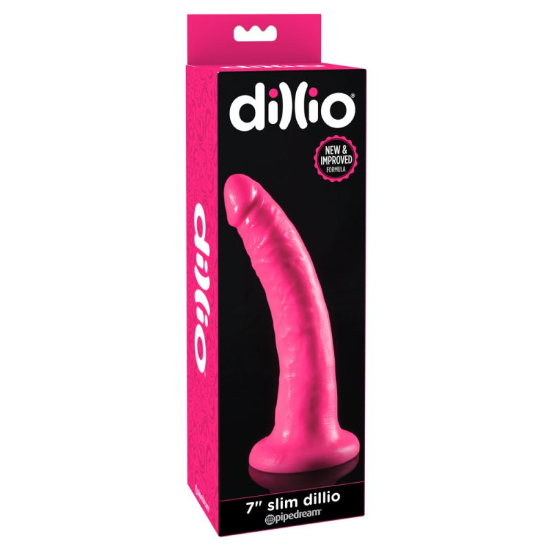 Фалоімітатор - Dillio 7" Slim Pink