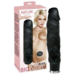 Вібратор - Nature Skin Big Vibe Black Вібратор - Nature Skin Big Vibe Black