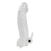 Насадка на член - Chrystal Skin Penis Sleeve Vibro