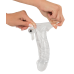 Насадка на член - Chrystal Skin Penis Sleeve Vibro