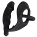 Ерекційне кільце з анальною пробкою - Black Velvets Ring & Vibro Plug