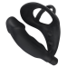 Ерекційне кільце з анальною пробкою - Black Velvets Ring & Vibro Plug