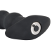 Анальний стимулятор Black Velvets Rechargeable Beads чорний